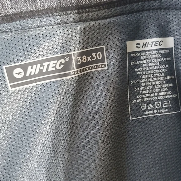 Hi-Tec Black Pants Classic Straight Leg - Picture 2 of 10